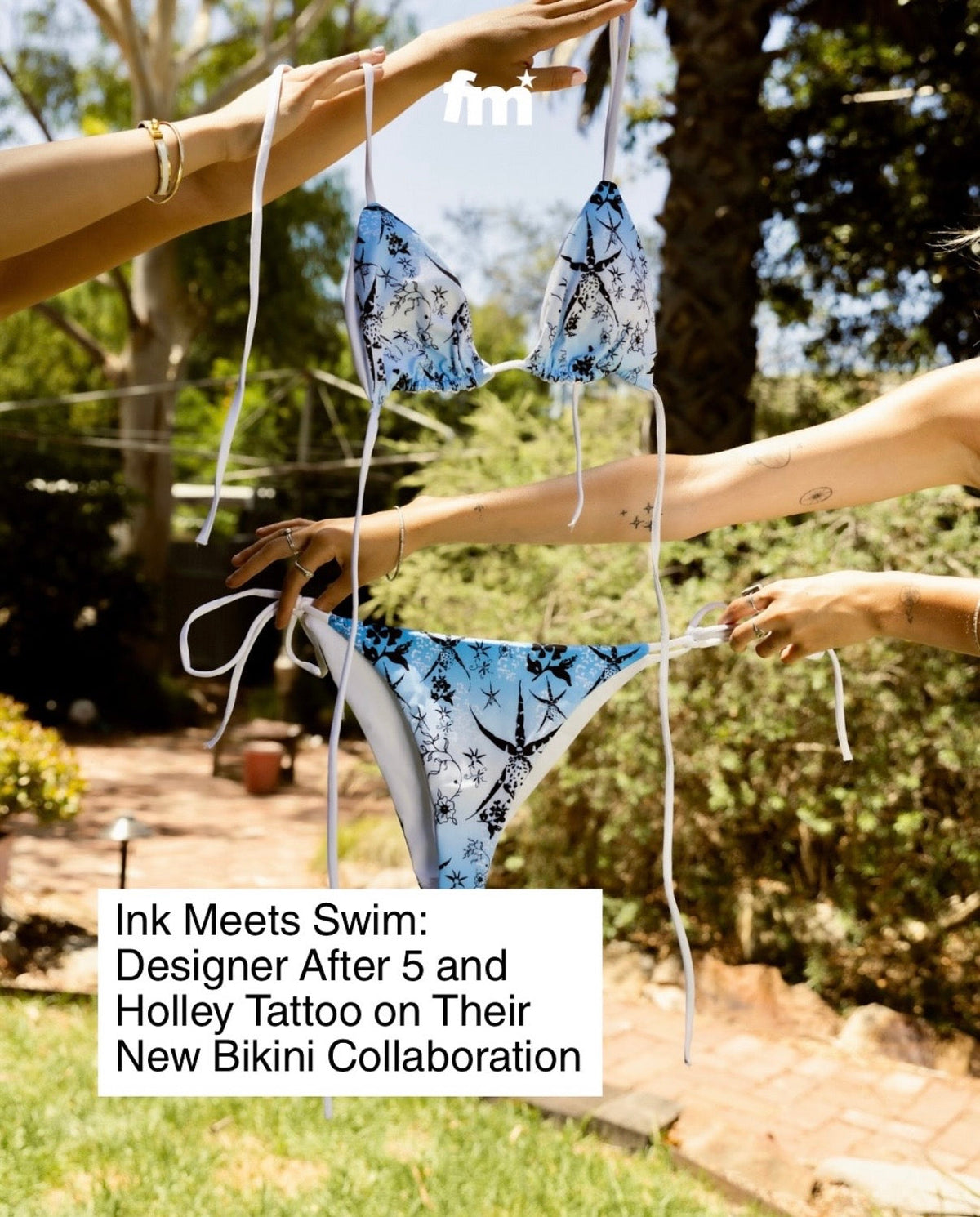 Ink Meets Swim: Designer After 5 and Holley Tattoo on Their New Bikini Collaboration