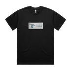 Black front flat lay