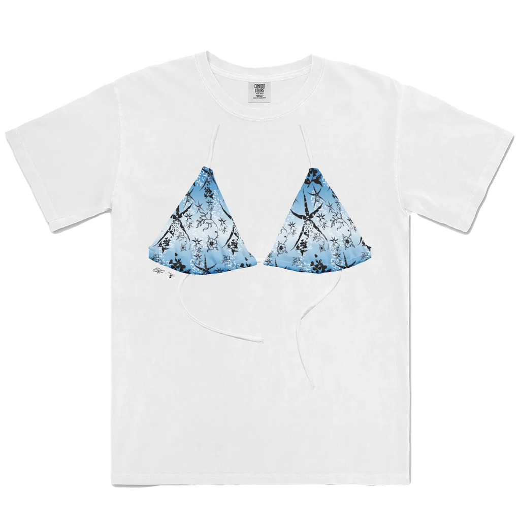 White front flat lay