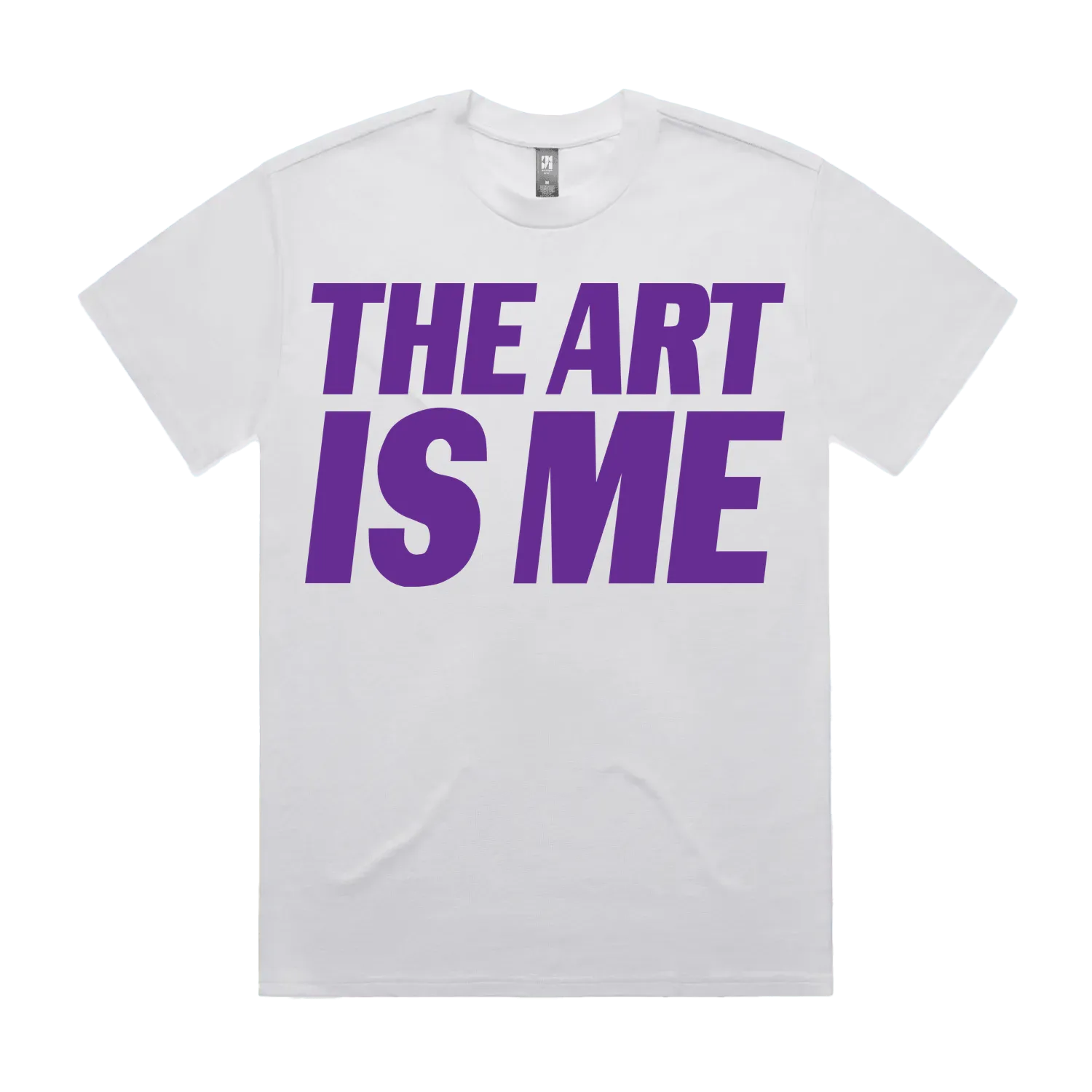 White front flat lay