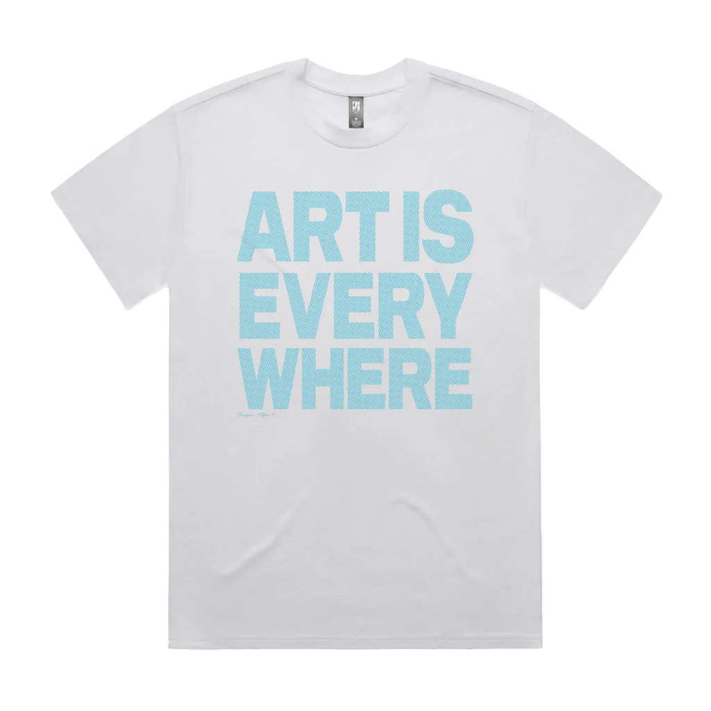 White front flat lay