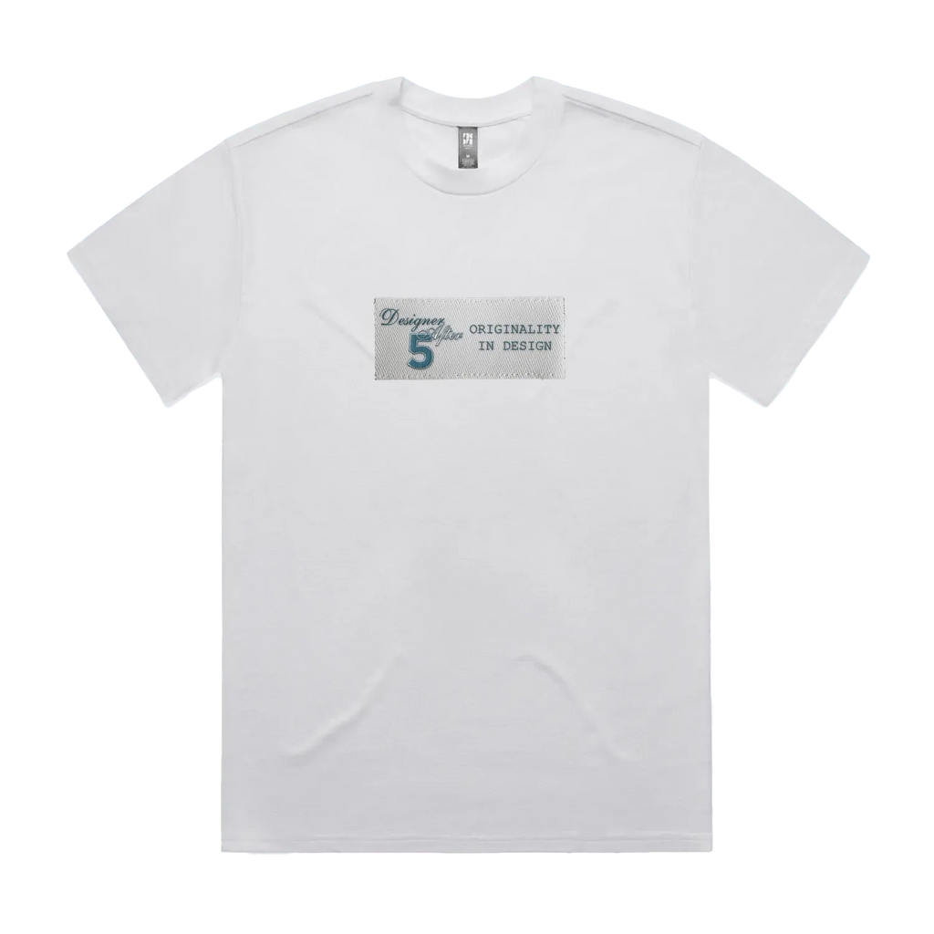 White front flat lay