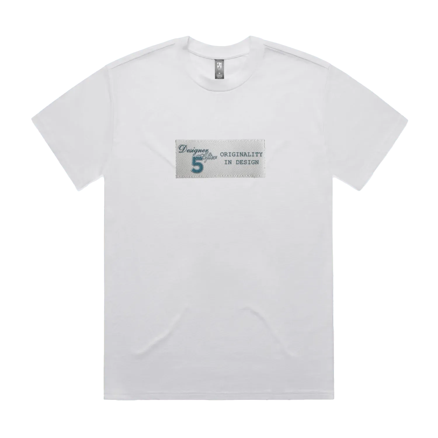 White front flat lay