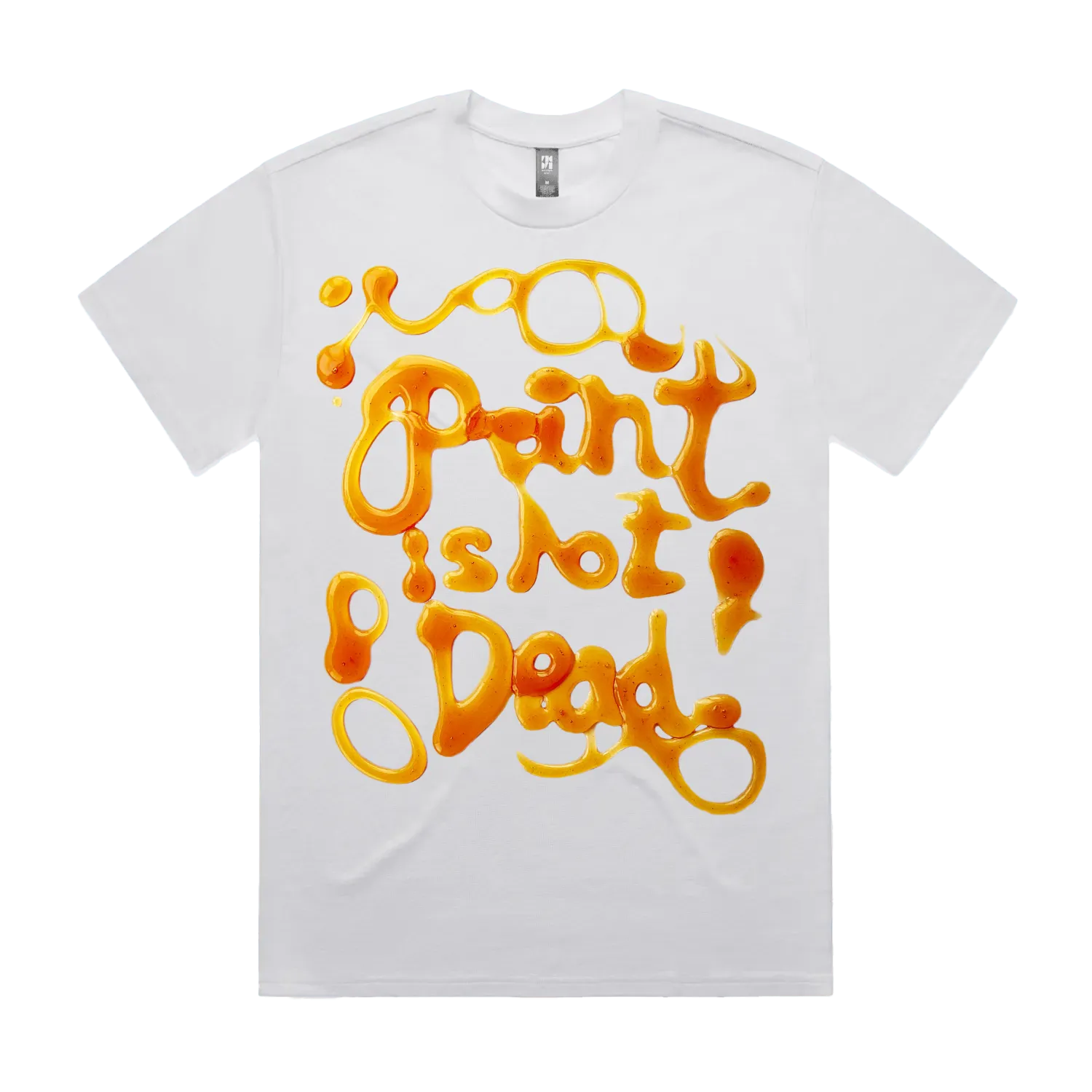 White front flat lay